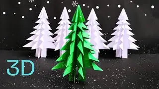 How to make Christmas Tree in 5 min/Christmas Tree/Christmas Decoration/Paper craft