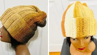 Как связать крючком шляпу с широкими полями. Урок/ DOYCREATIONS/ Для начинающих