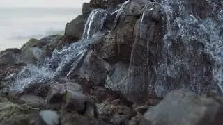Waterfall - X-Particles water simulation
