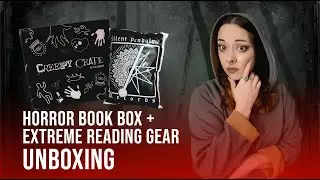 Horror Book Box Unboxing | Creepy Crate & Silent Pendulum Records | May 2021