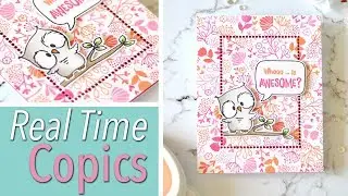 Real Time Easy Copic Colouring - Colour with 'U'