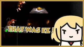 Smol Ame and the Flag Word | Ame Donkey Kong Death Compilation + Rage