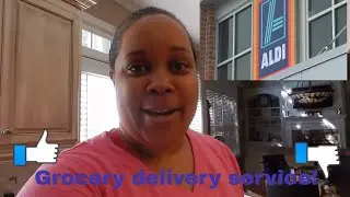 Aldi Haul &mdash; первый раз пользуюсь приложением Instacart... Они доставили мне продукты!