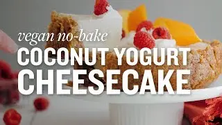 Vegan No Bake Coconut Yogurt Cheesecake | Minimalist Baker Recipes