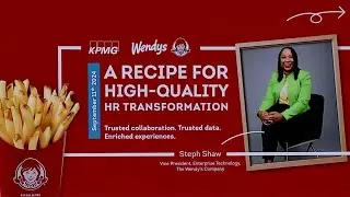 Watch Now: A Recipe for High-Quality HR Transformation at Wendy&rsquo;s | Oracle CloudWorld 2024