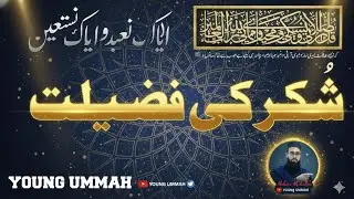 Shukar ki Fazeelat || Allah ka shukar ada karna || Young Ummah