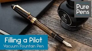 Pilot made video showing how to fill a Vacuum Fountain Pen