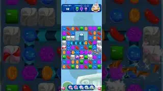 Game:Candy Crush Saga gameplay SUPER HARD Level 1724 Win 🔥