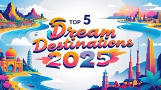 Top 5 Dream Destinations to Visit in 2025#globeria #dreamdestinations