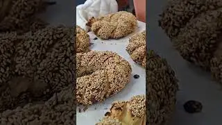 Turkish Simit #chefrakeshyadav #thesecretspices83 #food #turkish #turkey #breadrecipe