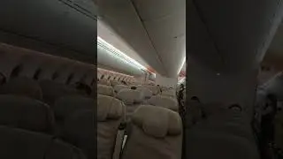 Saudi Airline's economy class flight inside view #shorts #viral #viralshorts #saudiairlines