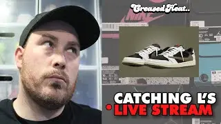TRAVIS SCOTT x JORDAN 1 LOW OLIVE LIVE COP ( L. )