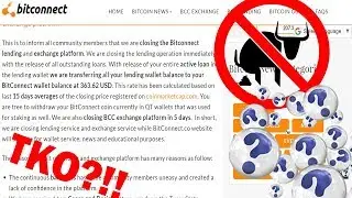 BITCONNECT SHUT DOWN?  DONT BE FOOLED BY WHAT THEY TELL YOU TO DO WITH YOUR BCC TOKENS