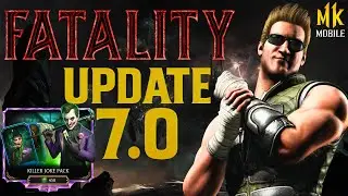 FATALITY RETURNS IN UPDATE 7.0💀 & KILLER JOKE PACK OPENING | MK MOBILE HINDI/ENGLISH