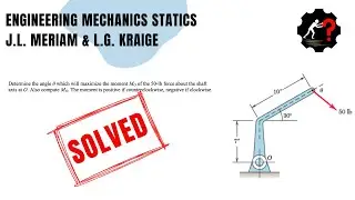 Determine the angle at which will maximize the moment Mo of the 50-1b force about the shaft axis