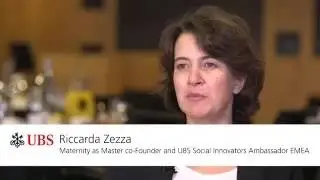 Riccarda Zezza, EMEA UBS Social Innovators Ambassador, parla di maam- maternity as a master
