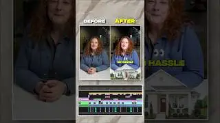 Trending short form content. #videoediting #premierepro #beforeafter #freelancing #editingservices