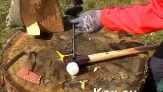 www.bosbouwschool ondersteunt www.KOX.eu Simplex kloofbijl snel en eenvoudig wisselbaar