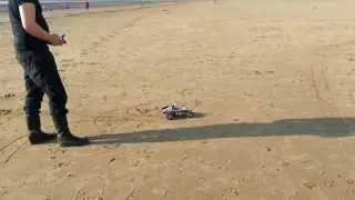 Tamiya-Black Shelf Queen Buggy Champ-Alloy Hop Ups/Brushless & Lipo Setup-First Run