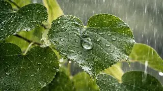 Forest Rainfall Ambience | Deep Sleep, Stress Relief & Natural White Noise