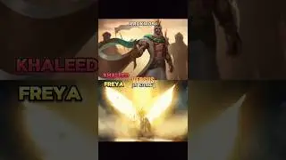 Khaleed Vs Freya Story 2024 | #mobilelegends #shorts #edit