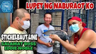 BINIGYAN AKO NG STICHELBAUT LINE NI BOSS EDDIE NOBLE, YAHOOOOOO!!