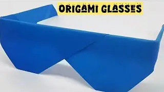 DIY Origami Glasses | Easy Paper Glasses Tutorial | Cute Origami Craft