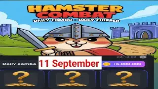 September 11 Hamster daily combo. Today Hamster Combo 😍 #hamstercombo #hamsterchiper