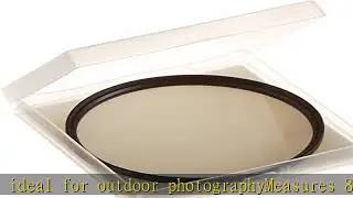 Amazon Basics UV Protection Camera Lens Filter - 82mm
