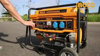 Ingco Gasoline Generator Max 5500W Rated 5000W GE55003