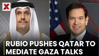 Marco Rubio Visits Doha to Discuss Gaza Mediation with Qatar&rsquo;s Al Thani | NewsX World