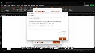 Activate your XLSTAT license without logging in to a MyXLSTAT account.