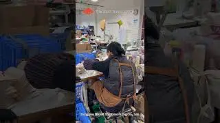 Inside a Professional Hat Factory | Cap Sewing Process & Skilled Workers at Work 🧢🏭