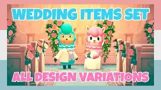 All Wedding Items Set That You Can Get In June From Reese & Cyrus In Animal Crossing New Horizons
