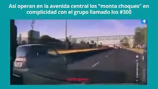 As&iacute; operan en la Avenida Central los monta choques en complicidad con el grupo llamado los #300