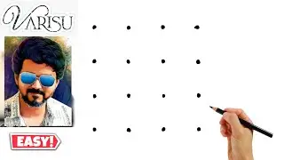 Varisu Vijay Thalapathy Drawing // Varisu Movie Vijay Thalapathy  // #varisu #vijaythalapathy