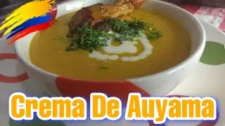 Cómo hacer CREMA DE AUYAMA RECETA PASO A PASO / Cocina Con Nelu