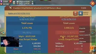 Lords Mobile - End of Kingdom vs Kingdom