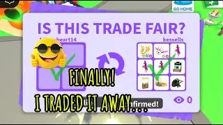 PHEW 😪 THIS PET IS IMPOSSIBLE TO TRADE FOR GOOD😵 I GOT NEON SEA SLUG & NEON FAIRY😍 Adopt Me - Roblox