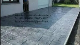 Beton Amprentat Robești - Alba Iulia Tel.0761350488 -0766543767