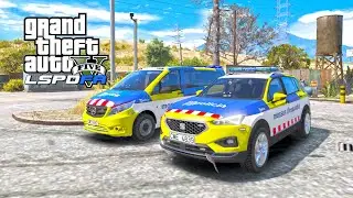 se DESMAYA mientras CONDUZE por CARRETERA - MOSSOS | (LSPDFR #957)