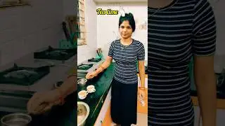 Tea time moments☕😜 #shorts #trending #odiavlog #viral #funny