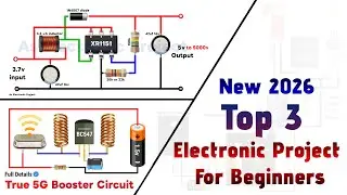 Top 3 Electronic Projects 😱💡 | Simple, Cheap & Super Useful