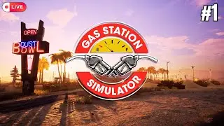 🔴 OPENING NEW BUSINESS TONIGHT 💪| GAS STATION SIMULATOR LIVE GAMEPLAY #gasstationsimulator #gaming