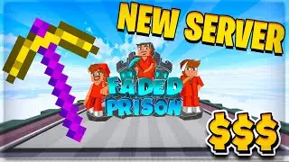 *NEW* MOST OVERPOWERED FUN MINECRAFT OP PRISON SERVER! | 2021-2022 | Faded Prison |