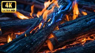 🔥 Cozy Fireplace 4K 🔥 Relax, Unwind & Fall Asleep Fast V1