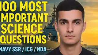 ⭐ Crack Navy SSR | ICG | NDA 💥 100 Most Important Science Questions | DEFENCE WITH DIKSHANT| #nda  
