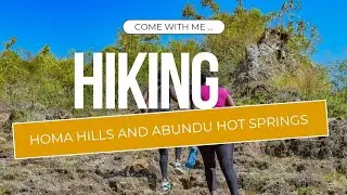 Visiting Abundu hot springs in Homabay where eggs boil in 10 minutes 😋 and hiking at Homa Hills ⛰️