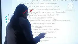 Exercise on Modals #for English learning students #practice Exercise #easy learning #for all classes
