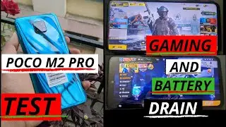 Poco M2 Pro Gaming test | Poco M2 Pro Battery Drain Test | Poco M2 Pro Gaming 2021 | Battery Test |